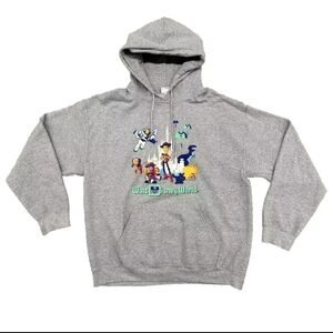 Disney Parks Authentic Walt Disney World Castle Toy Story Hoodie Woody Buzz M
